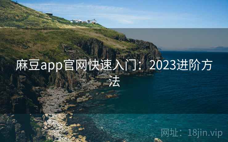 麻豆app官网快速入门：2023进阶方法