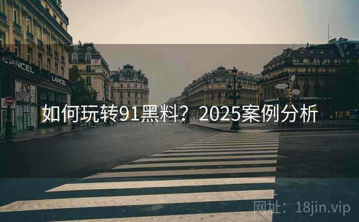 如何玩转91黑料?2025案例分析 如何玩转91黑料?2025案例分析