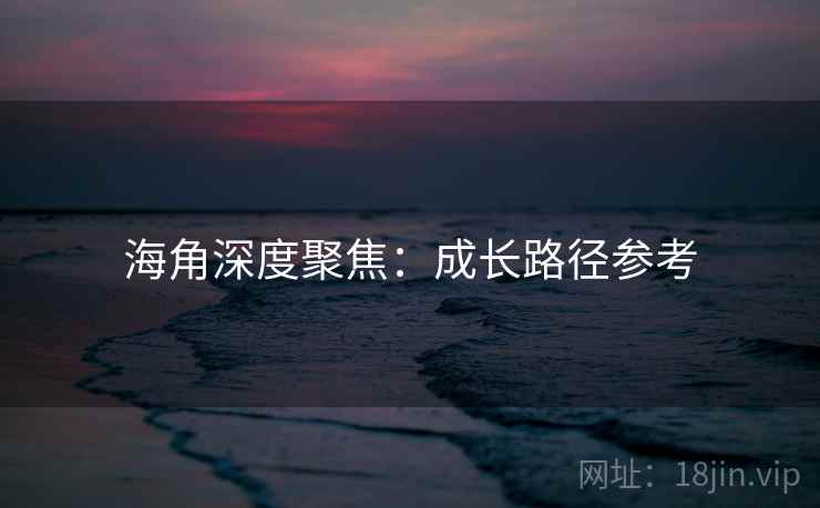 海角深度聚焦：成长路径参考